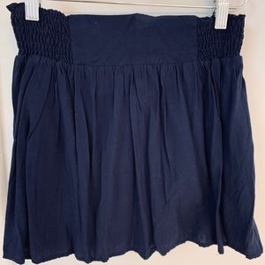 Navy Blue Skirt